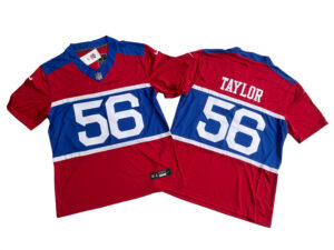 Men's New York Giants Lawrence Taylor Nike Century Red Alternate Vapor F.U.S.E. Limited Jersey