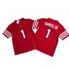 Men's San Francisco 49ers Deebo Samuel Sr Nike Scarlet Alternate Vapor F.U.S.E. Limited Jersey