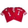 Men's San Francisco 49ers Deebo Samuel Sr Nike Scarlet Vapor F.U.S.E. Limited Jersey