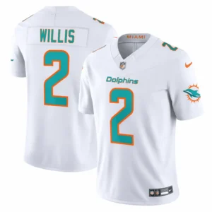 Miami Dolphins Malik Willis White Jersey