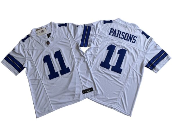 Micah Parsons Dallas Cowboys Vapor Limited Jersey – White