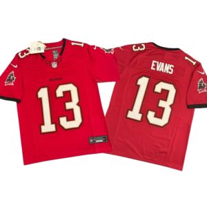 Mike Evans #13 Vapor FUSE Jersey Red Elite Quality Tampa Bay Buccaneers