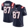 New England Patriots Romeo Doubs Navy Jersey