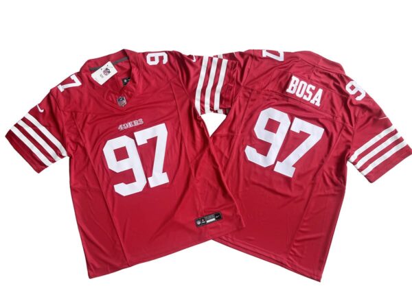 Nick Bosa 97 San Francisco 49ers Vapor F.U.S.E. Limited Jersey – Scralet