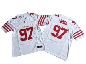 Nick Bosa 97 San Francisco 49ers Vapor F.U.S.E. Limited Jersey – White