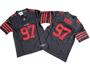 Nick Bosa 97 San Francisco 49ers Vapor Limited Jersey – Black