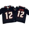 Nico Collins #12 Vapor FUSE Jersey Navy Elite Quality Houston Texans