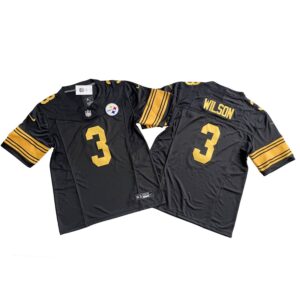 Pittsburgh Steelers Russell Wilson Black Alternate Vapor Limited Jersey