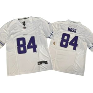 Randy Moss #84 Vapor FUSE Jersey Winter Warrior Minnesota Vikings NWT