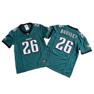 Saquon Barkley 26 Philadelphia Eagles Midnight Green Vapor Limited Jersey