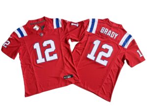 Tom Brady New England Patriots Retired Player Jersey – Red