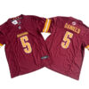 Washington Commanders Jayden Daniels Nike Burgundy Vapor F.U.S.E. Limited Jersey