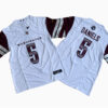 Washington Commanders Jayden Daniels Nike White Vapor F.U.S.E. Limited Jersey