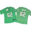 Women Jason Kelce #62 Vapor FUSE Jersey Kelly Green Elite Quality Eagless