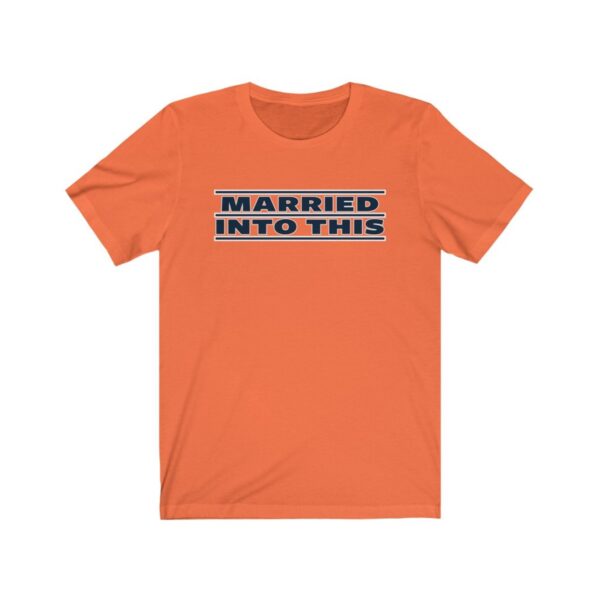 Bear Married Into This Chicago Football T-Shirt ? Tailgate-Ready for Gameday Events