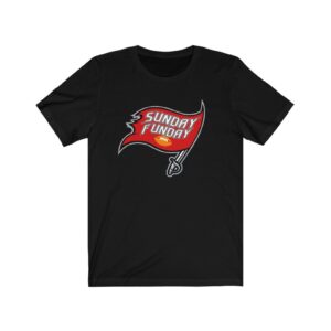 Unisex Buccaneer Sunday Funday Tampa Bay Football T-Shirt ? Gameday Bar-Ready Tee