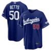 Los Angeles Dodgers Mookie Betts Nike Royal Alternate Stadium Jersey