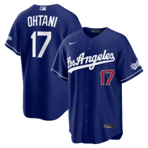 Los Angeles Dodgers Shohei Ohtani Nike Royal Alternate Stadium Jersey