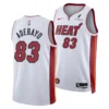 Bam Adebayo Nike Miami HEAT Association White “83-Point Game” Swingman Jersey