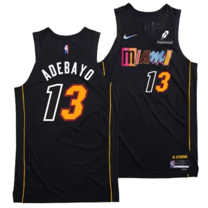 Bam Adebayo Nike Miami HEAT Mashup Swingman Jersey