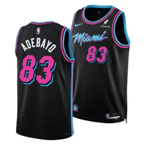 Bam Adebayo Nike Original Vice Nights “83-Point Game” Swingman Jersey