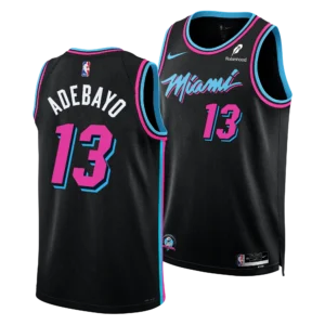 Bam Adebayo Nike Original Vice Nights Swingman Jersey