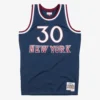 Bernard King New York Knicks 1982-83 Blue Swingman Jersey