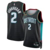 Cade Cunningham Detroit Pistons Nike Unisex 2025-26 Swingman Jersey - Charcoal - City Edition