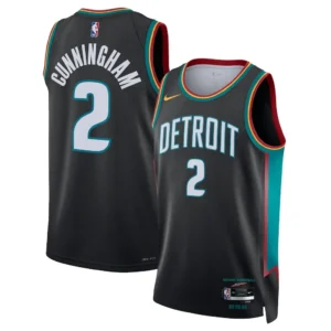 Cade Cunningham Detroit Pistons Nike Unisex 2025-26 Swingman Jersey - Charcoal - City Edition