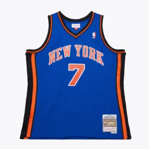 Carmelo Anthony Blue New York Knicks 2010-11 Hardwood Classics Swingman Jersey
