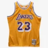 Cedric Ceballos Los Angeles Lakers 1994-95 Gold Swingman Player Jersey