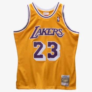 Cedric Ceballos Los Angeles Lakers 1994-95 Gold Swingman Player Jersey