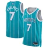 Charlotte Hornets Kon Knueppel Jordan Brand Teal Swingman Jersey