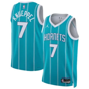 Charlotte Hornets Kon Knueppel Jordan Brand Teal Swingman Jersey