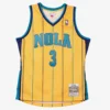 Chris Paul New Orleans Hornets 2010-11 Gold Swingman Player Jersey