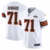 Cleveland Browns Tytus Howard 1946 Patch White Jersey