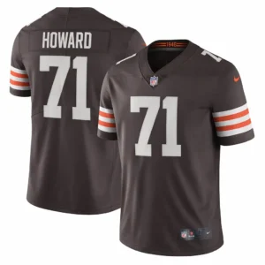 Cleveland Browns Tytus Howard Brown Jersey