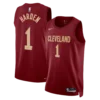 Cavaliers James Harden Wine Jersey Stitched