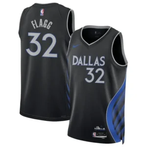 Dallas Mavericks #32 Cooper Flagg Black 2025-26 City Edition Stitched Basketball Jersey