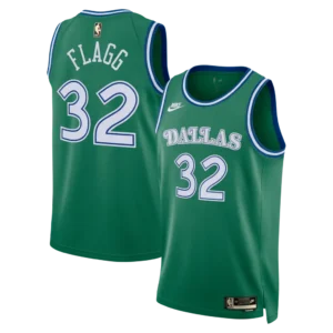 Dallas Mavericks Cooper Flagg Nike Green Swingman Jersey - Classic Edition