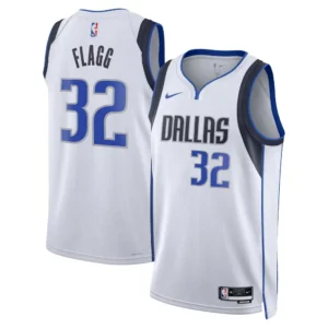 Dallas Mavericks Nike Association Edition Swingman Jersey NBA 2025 First Round Draft Pick - White - Cooper Flagg