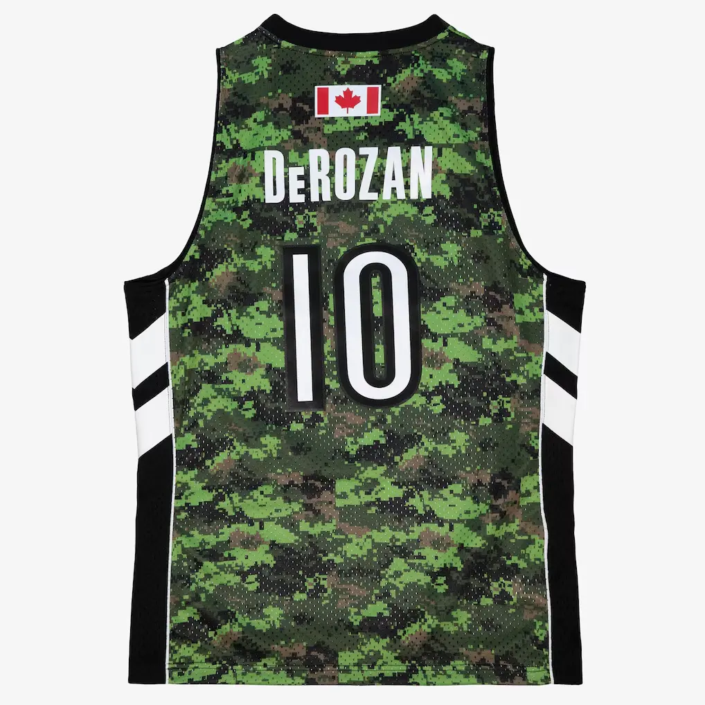 DeMar DeRozan Toronto Raptors 2011-12 Camo Swingman Player Jersey b DeMar DeRozan Toronto Raptors 2011 12 Camo Swingman Player Jersey b