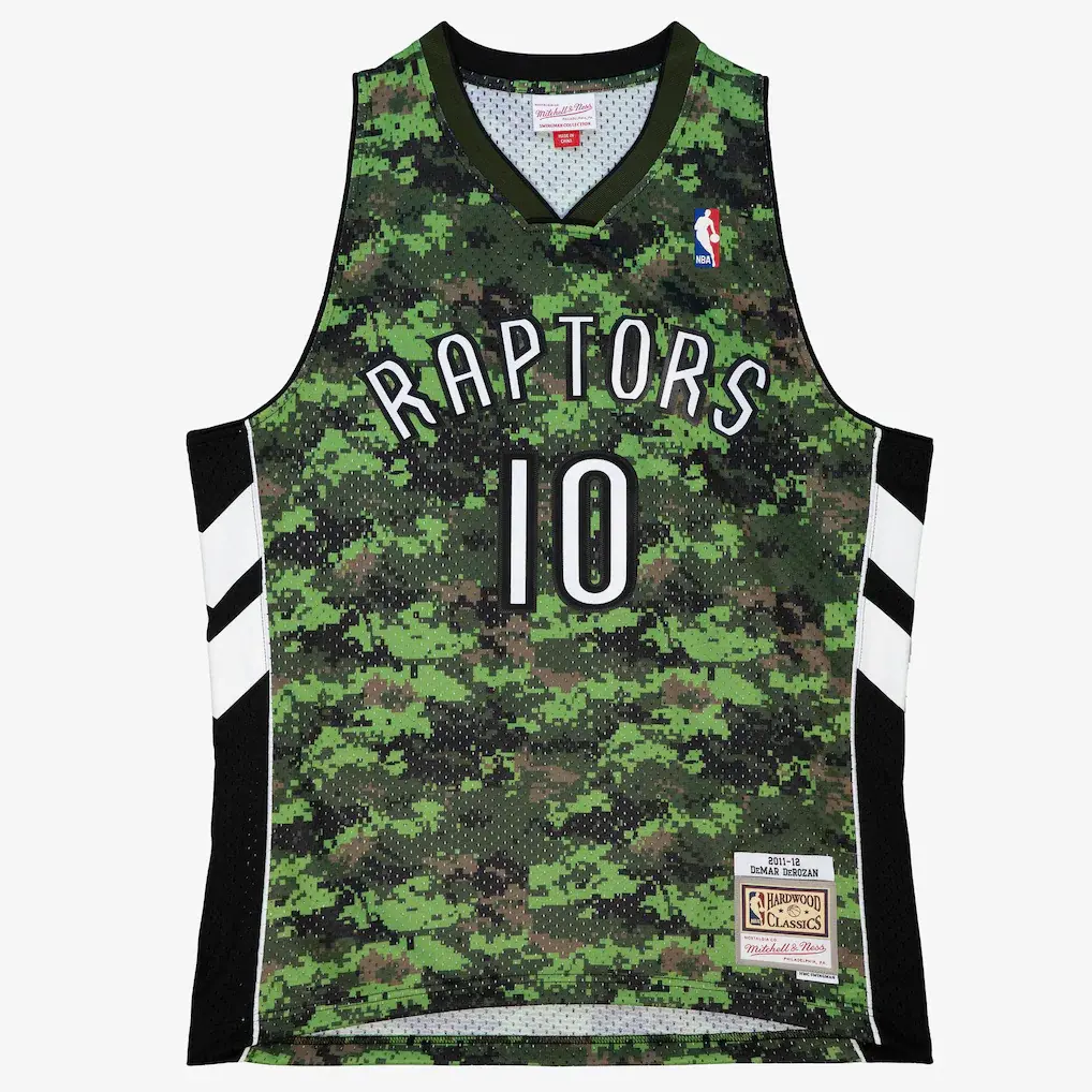 DeMar DeRozan Toronto Raptors 2011-12 Camo Jersey Stitched 1 DeMar DeRozan Toronto Raptors 2011-12 Camo Swingman Player Jersey