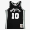 Dennis Rodman Black San Antonio Spurs 1993-94 Hardwood Classics Swingman Player Jersey