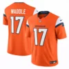 Denver Broncos Jaylen Waddle Orange Jersey