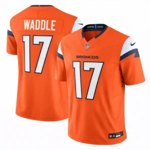 Denver Broncos Jaylen Waddle Orange Jersey