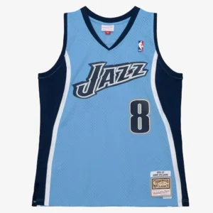 Deron Williams Utah Jazz 2006-07 Powder Blue Swingman Player Jersey
