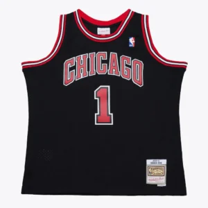 Derrick Rose Chicago Bulls 2010-11 Black Swingman Jersey