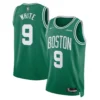 Derrick White Kelly Green Boston Celtics Swingman Badge Player Jersey