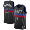Detroit Pistons Cade Cunningham Nike Black Swingman Jersey